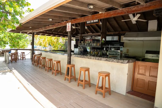 Marley’s Beach Grill bar and counter